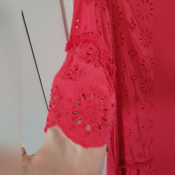 Anthropologie Dani Eyelet Lace Dress - Picture 6 of 9